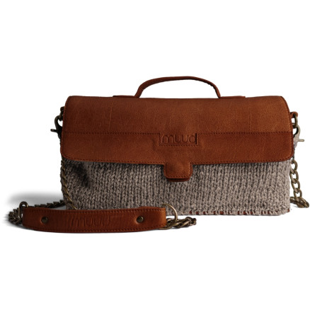 Muud Haumea Diy Taske Rich Brown Med Mørkegrå Garn - Muud Tasker - 5714331051499