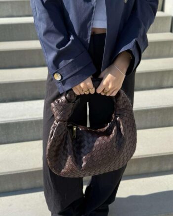 510 - Dark Brun Say Ina Copenhagen Taske Ella Big Dark Brown - Tasker  - 5738539071509