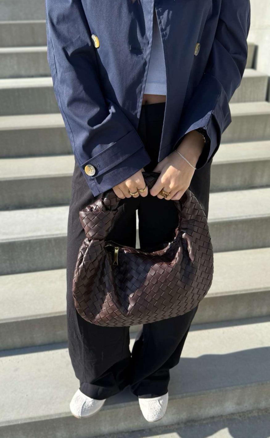 510 - Dark Brun Say Ina Copenhagen Taske Ella Big Dark Brown - Tasker - 5738539071509