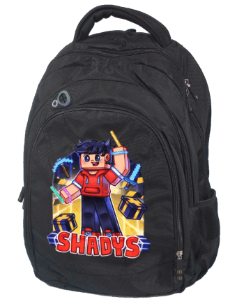 Sort Shadys Black Friday 2025 Skoletaske - Shadysmc Tasker