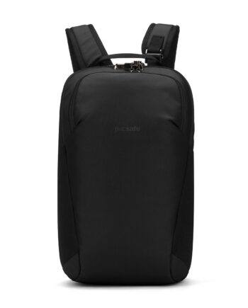 Sort Taske Pacsafe Vibe 20l Backpack Jet Black - Tasker  - 0688334053796