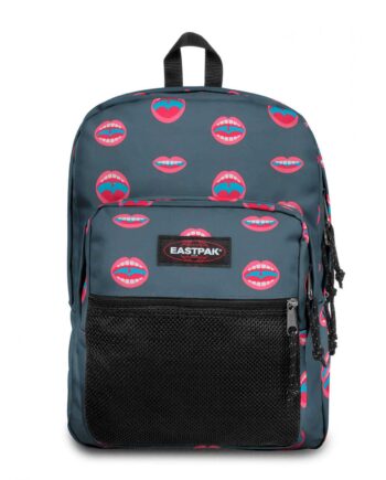 Lyseblå Eastpak Pinnacle Taske 38l Wall Art Mouth - Eastpak Tasker  - 195436324636