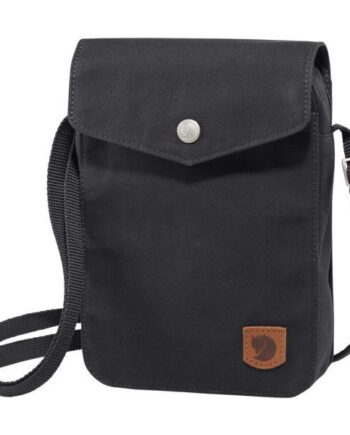 Sort Fjallraven Greenland Pocket Black Taske - Fjällräven Tasker  - 7323450463823