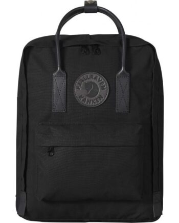 Sort Fjallraven Kånken Black Black Taske Skoletasker Rygsække - Fjällräven Tasker  - 7323450260354