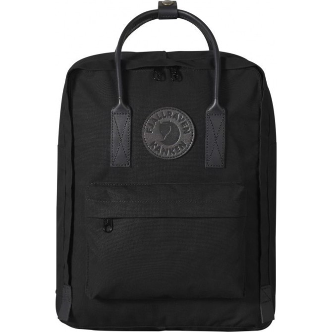 Sort Fjallraven Kånken Black Black Taske Skoletasker Rygsække - Fjällräven Tasker - 7323450260354