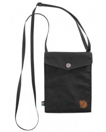 Grå Fjallraven Pocket Taske Dark Grey Små Tasker Punge Tilbehør - Fjällräven Tasker  - 7323450022600