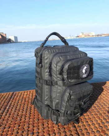 Sort Skole Taske Tactical Black Teenager - Tasker  - 4046872389368